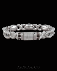 Azoria & Co Unique Lab Diamond Bracelet – Custom Crafted Edition