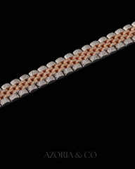 Azoria & Co Modern Lab Diamond Bracelet – Unisex Everyday Luxury