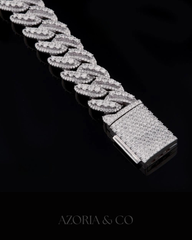 VVS1 Lab Diamond Cuban – Premium 925 Silver Men’s Hip-Hop Link