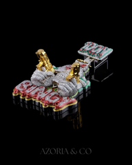 Custom Name Pendant – Lab Diamond Hip-Hop Piece That Passes the Tester