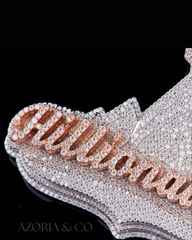 Custom VVS1 Diamond Pendant – Lab-Grown Hip-Hop Design