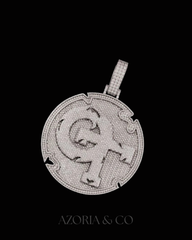 VVS Ice Name Pendant – Custom Lab-Diamond Letter Design