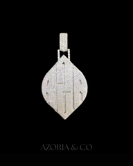 VVS1 Ice Pendant – Custom Lab Diamond Piece in 925 Silver