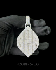 VVS1 Ice Pendant – Custom Lab Diamond Piece in 925 Silver