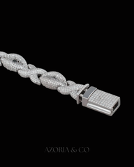 Azoria & Co Custom Two-Tone Cuban – Diamond Luxury Jewelry