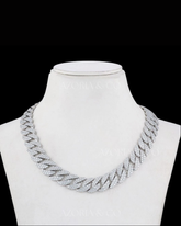 Hip Hop VVS1 Moissanite Cuban Chain – Handcrafted Luxury