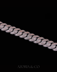 Louis Cuban Ice – Complete Bustdown Diamond Link Chain