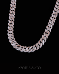 Louis Cuban Ice – Complete Bustdown Diamond Link Chain