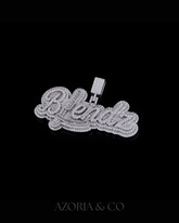 Azoria & Co Classic Baguette Cross Pendant – Moissanite Luxury Jewelry