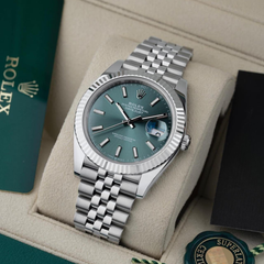 Datejust Mint Green Jubilee Bracelet