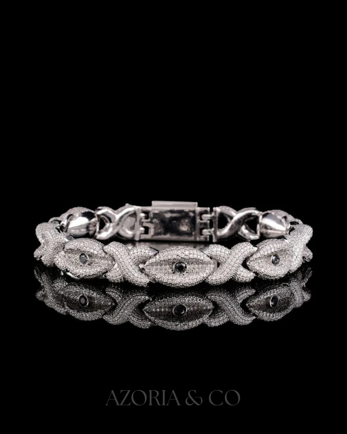 Azoria & Co Unique Lab Diamond Bracelet – Custom Crafted Edition
