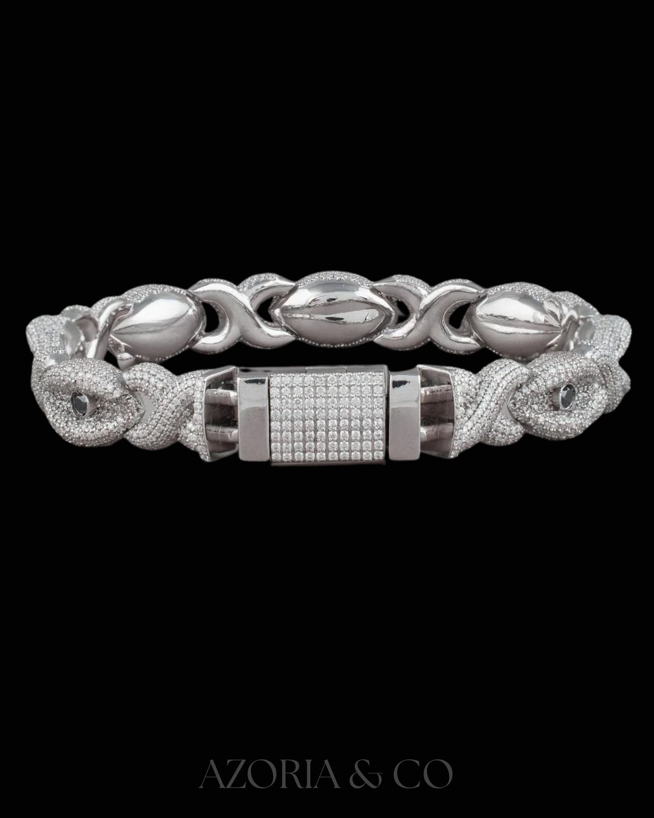 Azoria & Co Unique Lab Diamond Bracelet – Custom Crafted Edition