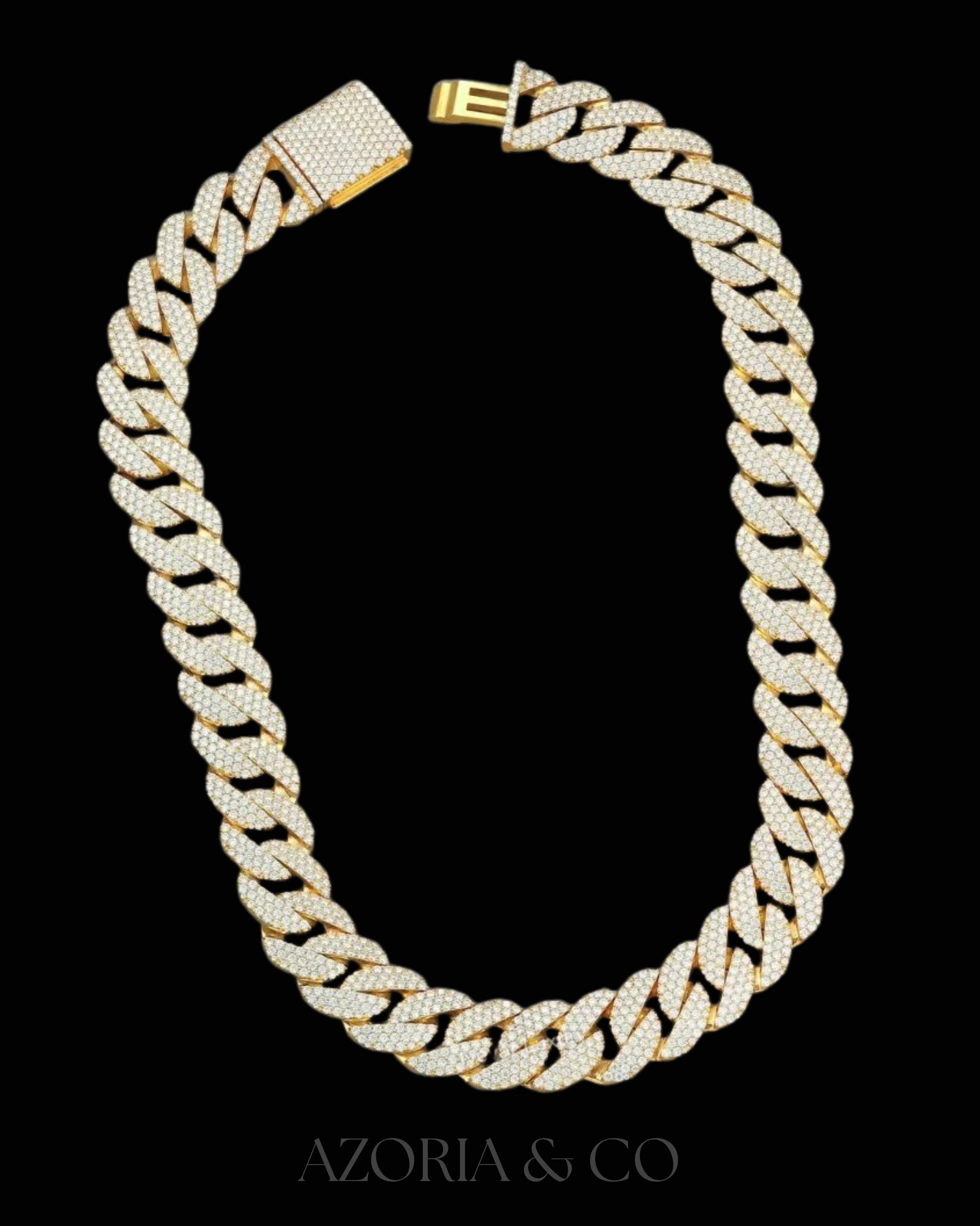 Handcrafted Cuban Link – Premium Lab Diamond Luxury Chain