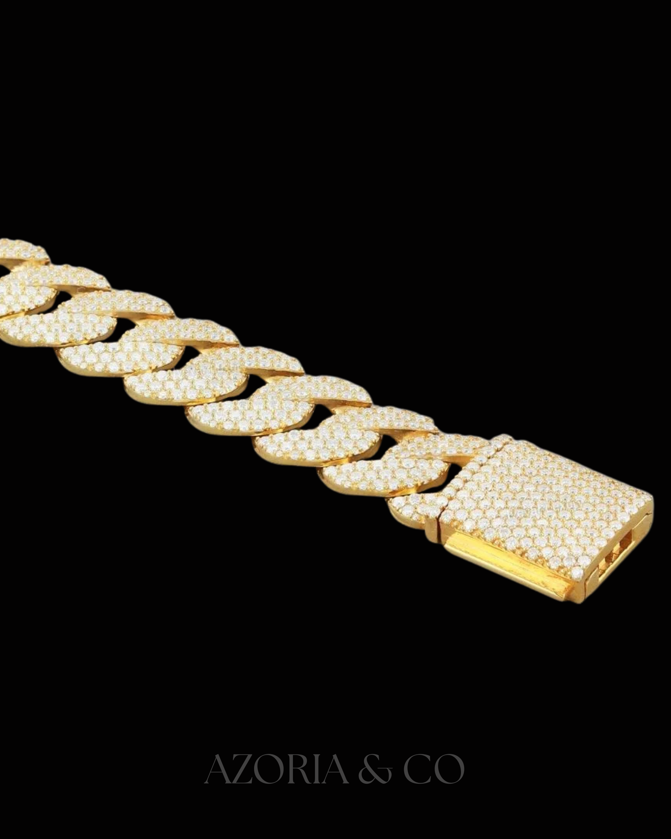 Handcrafted Cuban Link – Premium Lab Diamond Luxury Chain