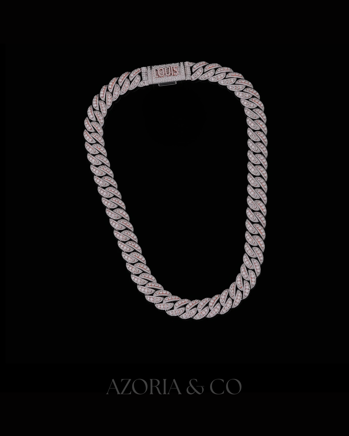 Drip Check – Full Bustdown Lab-Grown Diamond Louis Cuban Chain