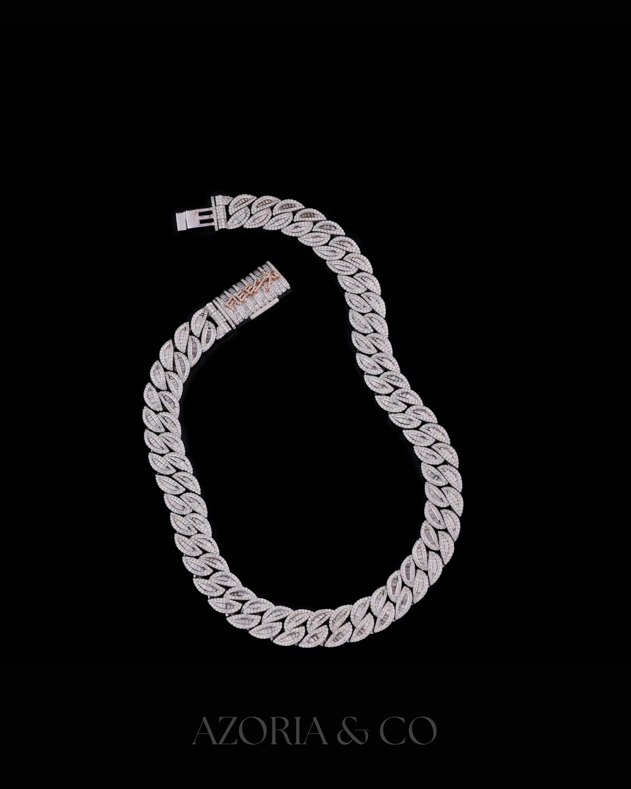 Head-Turner Cuban – Full Iced-Out Lab-Grown Diamond Custom Chain