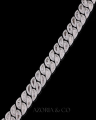 Head-Turner Cuban – Full Iced-Out Lab-Grown Diamond Custom Chain