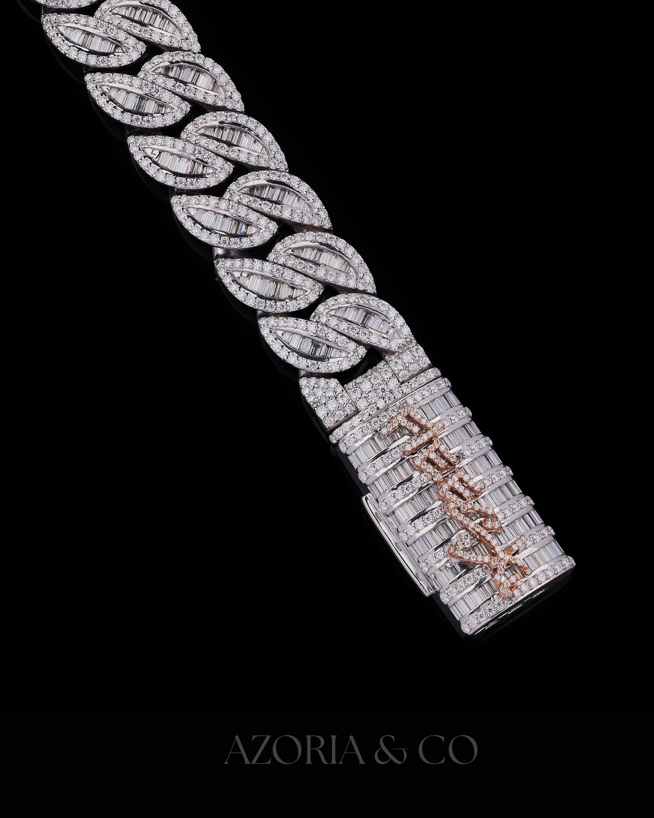 Head-Turner Cuban – Full Iced-Out Lab-Grown Diamond Custom Chain