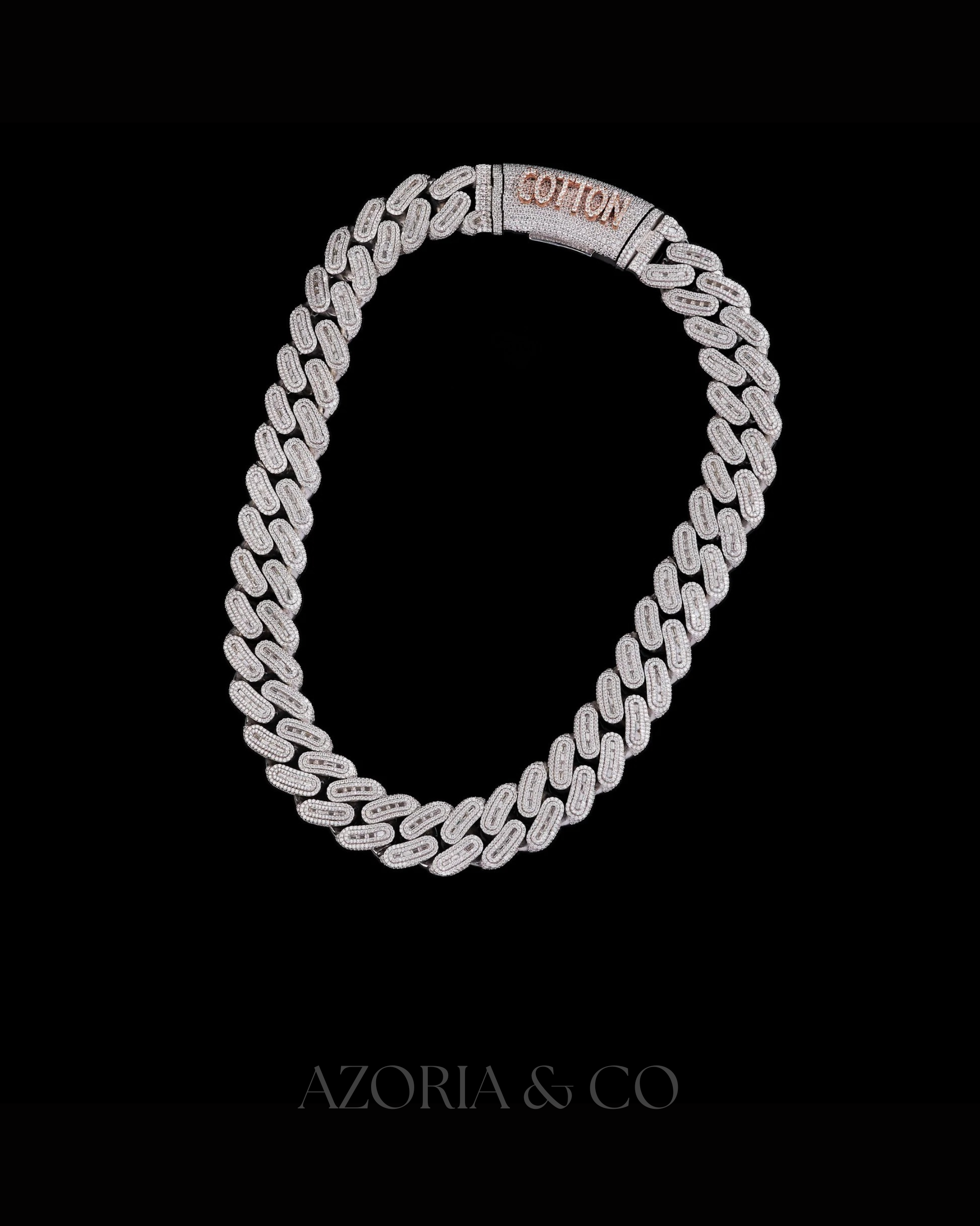 Heavy Ice Cotton Series – Lab Diamond Cuban Chain for Elite Drip