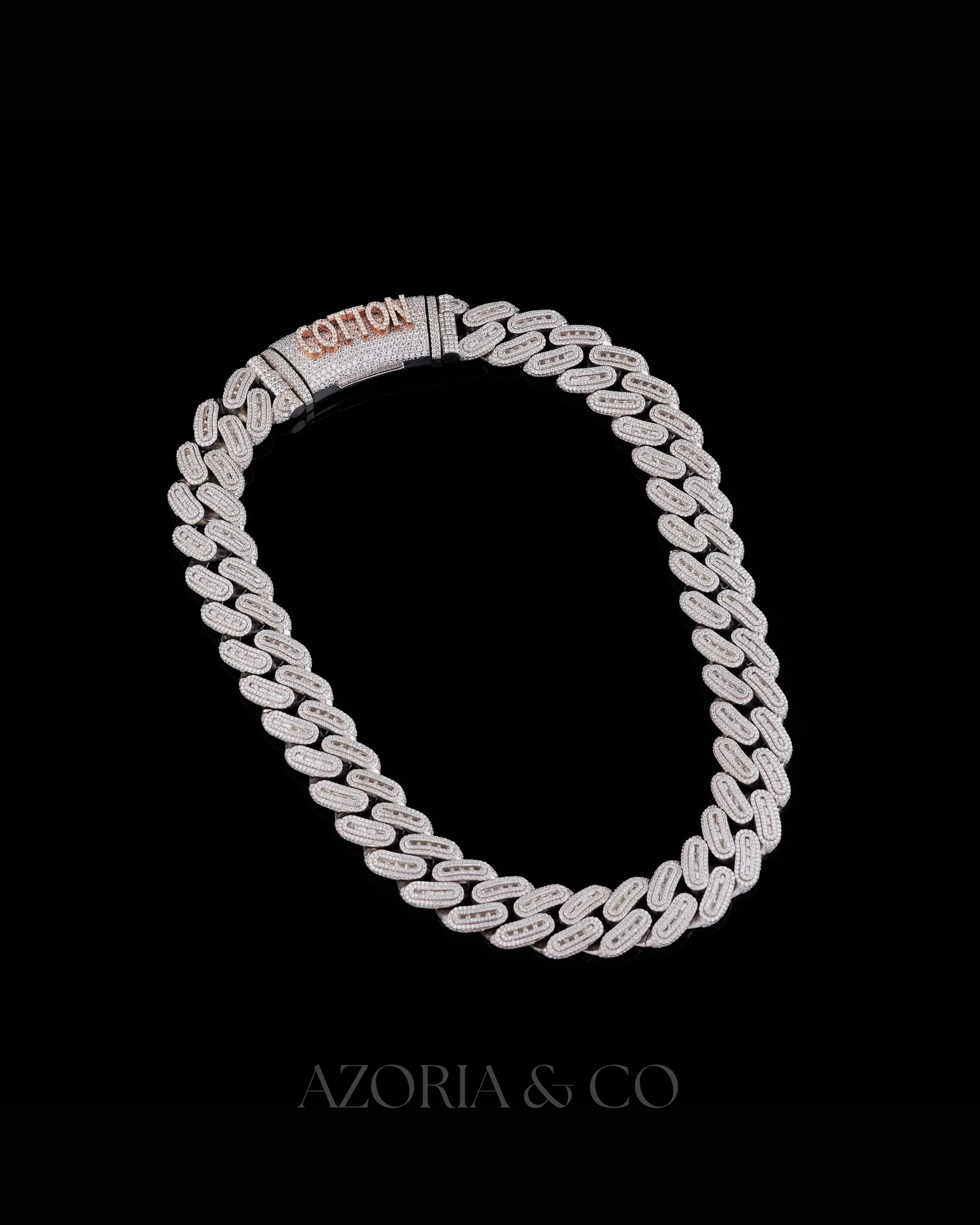 Heavy Ice Cotton Series – Lab Diamond Cuban Chain for Elite Drip