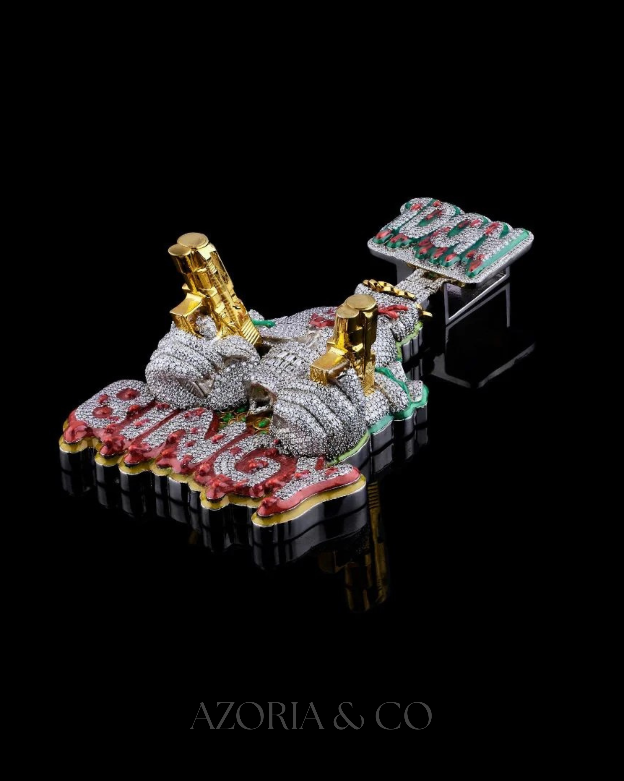 Custom Name Pendant – Lab Diamond Hip-Hop Piece That Passes the Tester