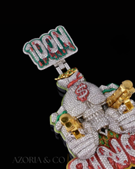 Custom Name Pendant – Lab Diamond Hip-Hop Piece That Passes the Tester