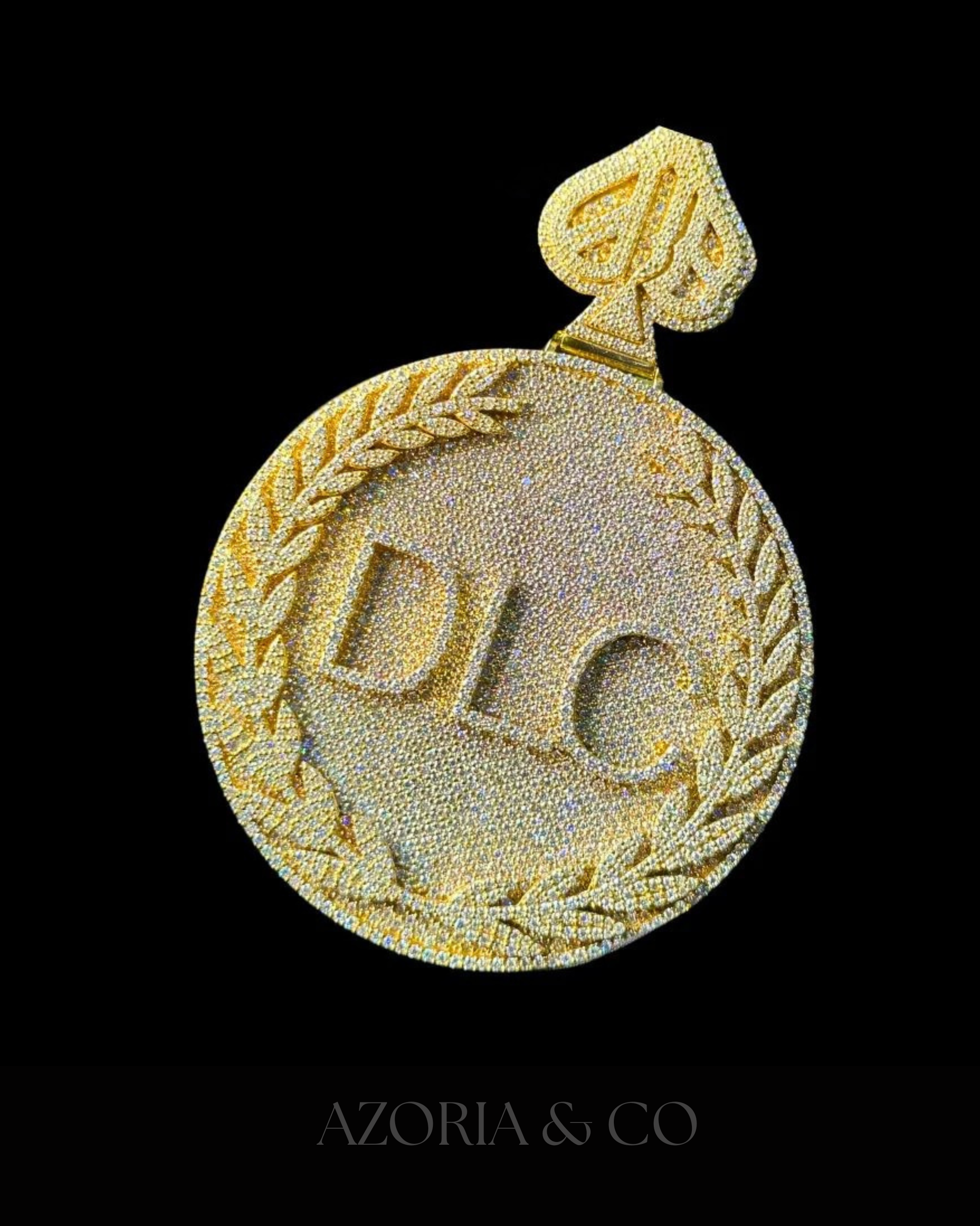 Custom Lab-Grown Diamond Star Pendant