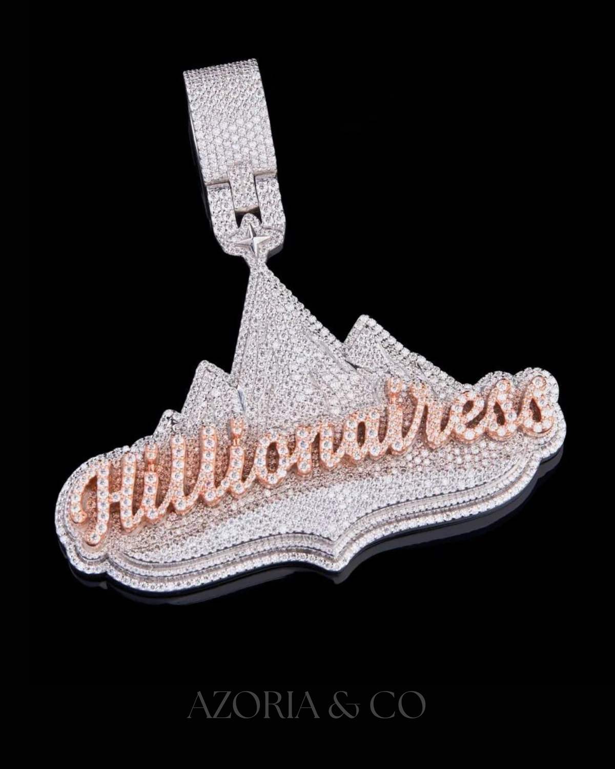 Custom VVS1 Diamond Pendant – Lab-Grown Hip-Hop Design