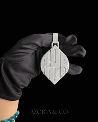 VVS1 Ice Pendant – Custom Lab Diamond Piece in 925 Silver