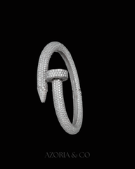 Azoria & Co Premium Moissanite Charm Bracelet – Custom Crafted Piece