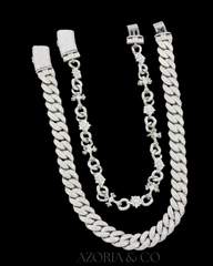 Prong-Set Cuban – Fully Iced Moissanite Diamond Luxury Necklace