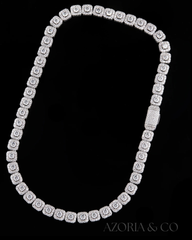 Ultimate Drip Tennis Chain – Full Iced Moissanite Diamond Edition