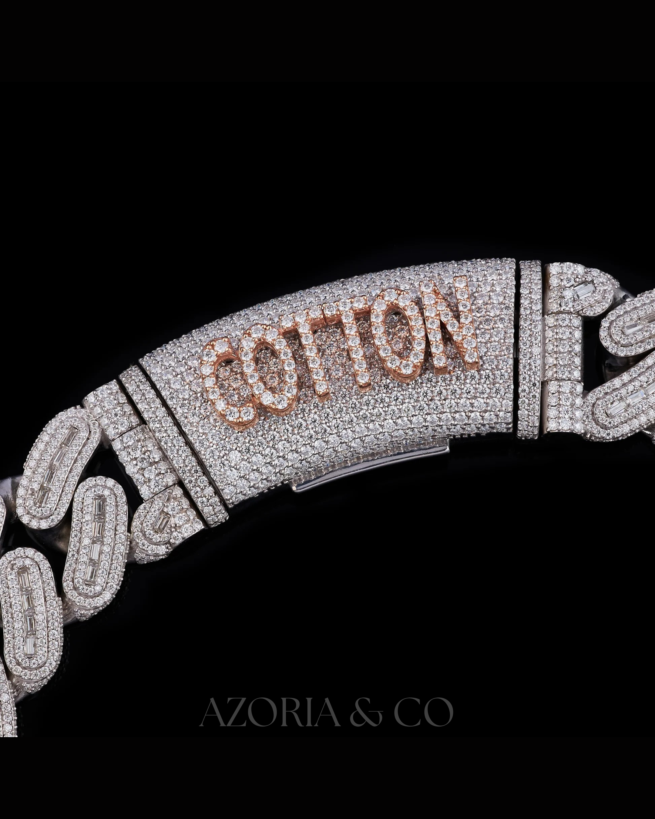 Cotton Ice Drop – Heavy Iced Cuban Chain Built for Maximum Flex