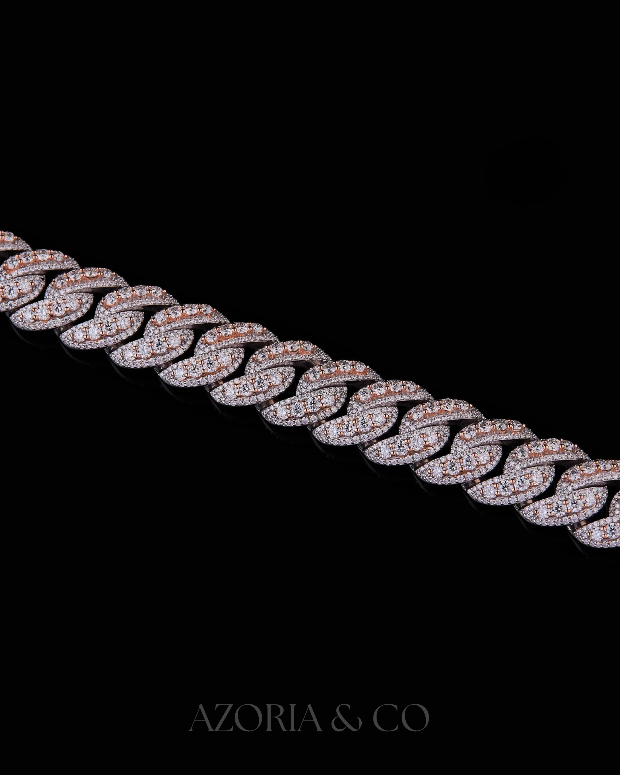 Louis Cuban Ice – Complete Bustdown Diamond Link Chain