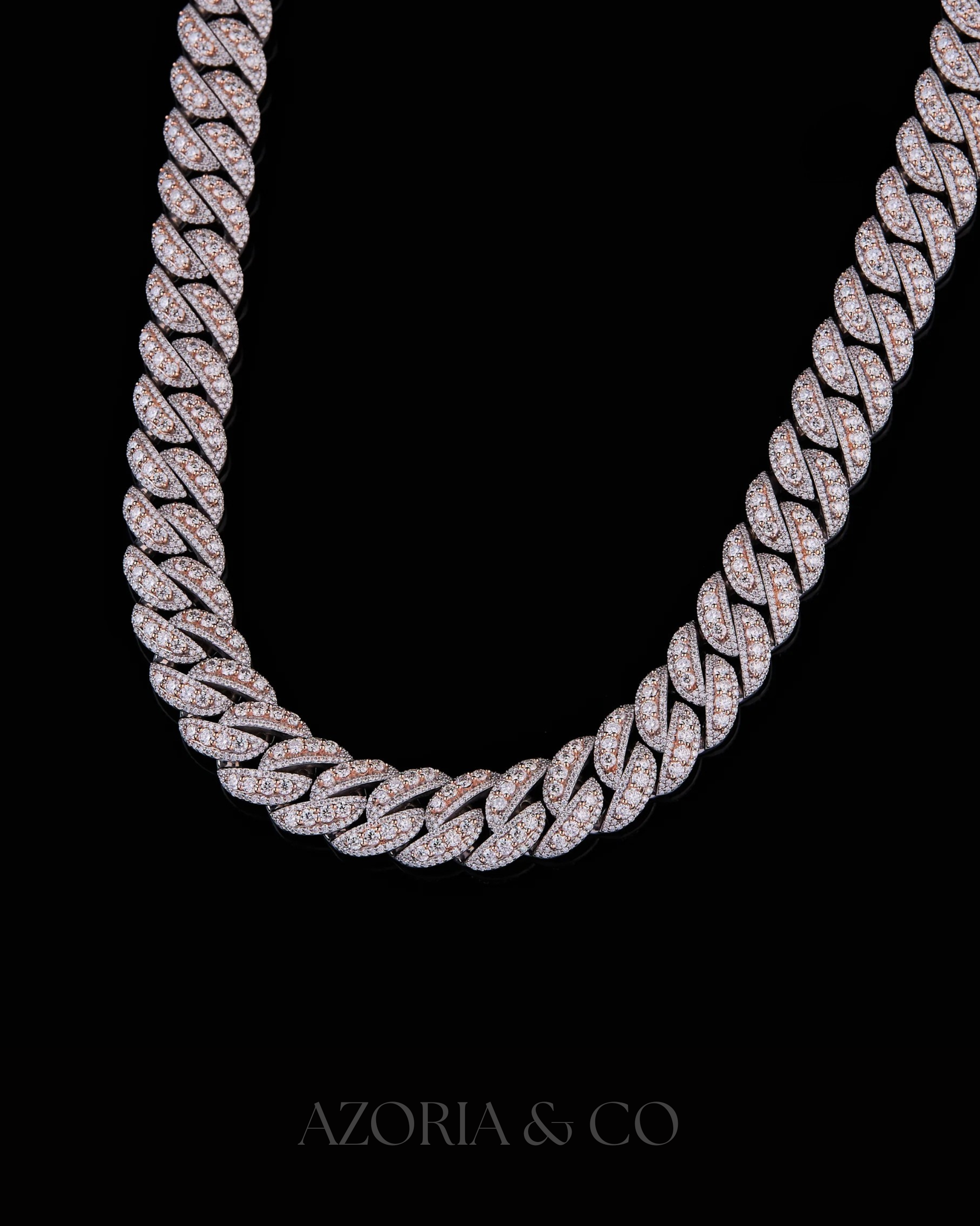 Louis Cuban Ice – Complete Bustdown Diamond Link Chain