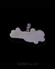 Azoria & Co Classic Baguette Cross Pendant – Moissanite Luxury Jewelry