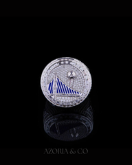 King Energy Ring – Royal Ice Championship Moissanite Diamond Design Silver Ring