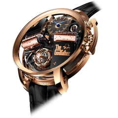 High-End Mechanical Watch with Animated Musical Movement