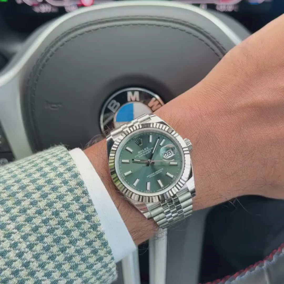 Datejust Mint Green Jubilee Bracelet
